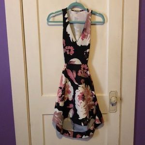 Charlotte Russe - Floral Formal High-Low Dress